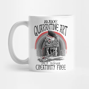 Make Quarantine Art Mug